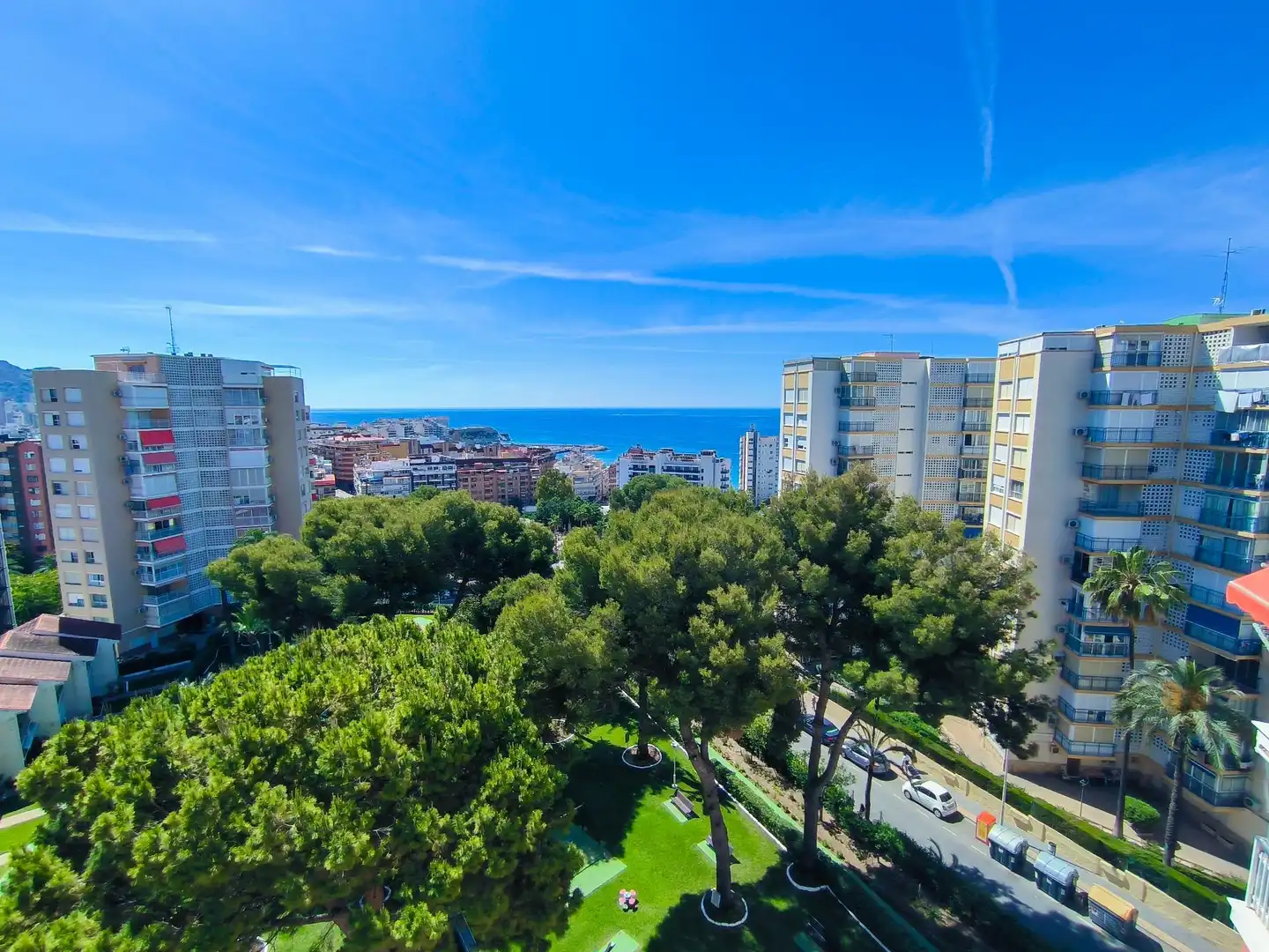 Exterior view of Flat for sale in Benidorm  with Private garden, Terrace and Furnished