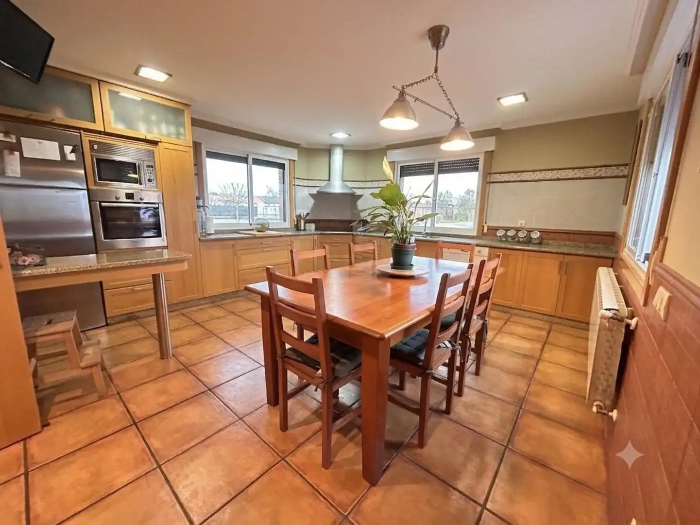 Kitchen of Houses for sale in Poio  with Heating, Terrace and Furnished