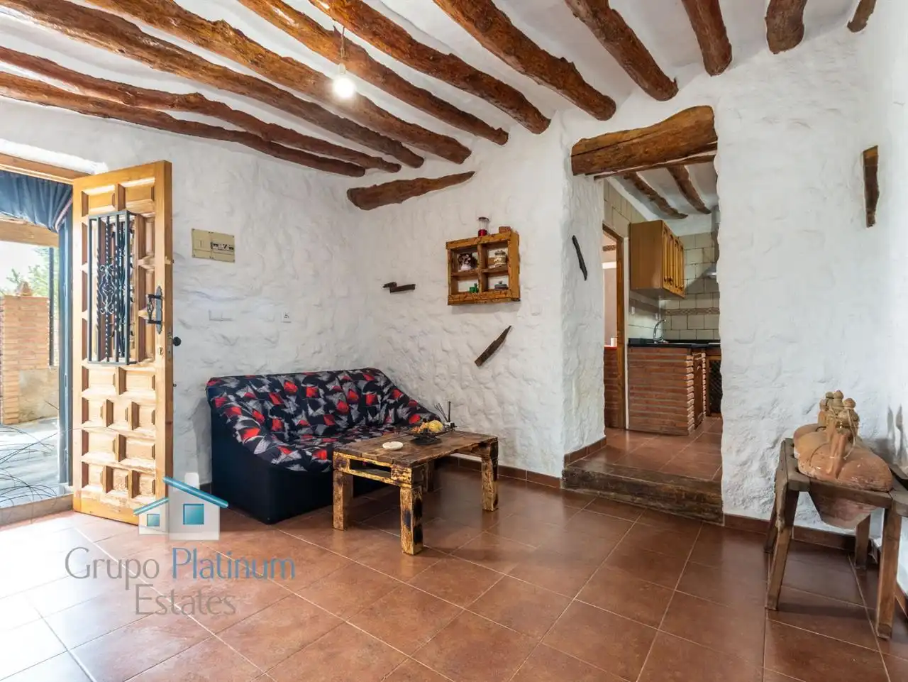 Sala de estar de Casa o chalet en venta en Huéneja con Jardín privado, Trastero y Piscina