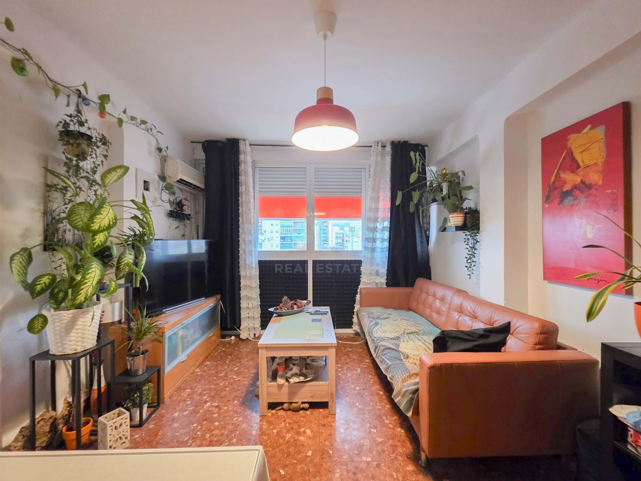 Sala de estar de Piso en venta en Málaga Capital con Aire acondicionado y Calefacción