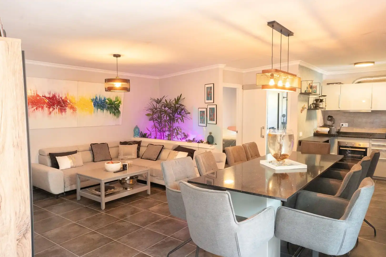 Sala d'estar de Casa o xalet en venda en Tacoronte amb Aire condicionat, Calefacció i Jardí privat