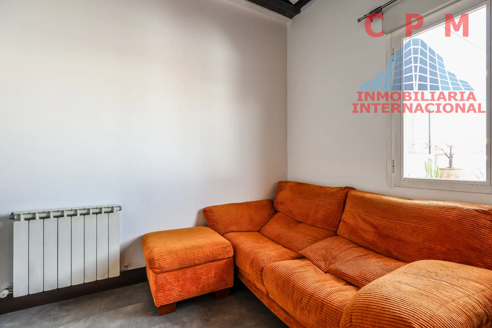 Wohnzimmer von Dachboden zur Miete in  Madrid Capital mit Klimaanlage, Heizung und Parkett