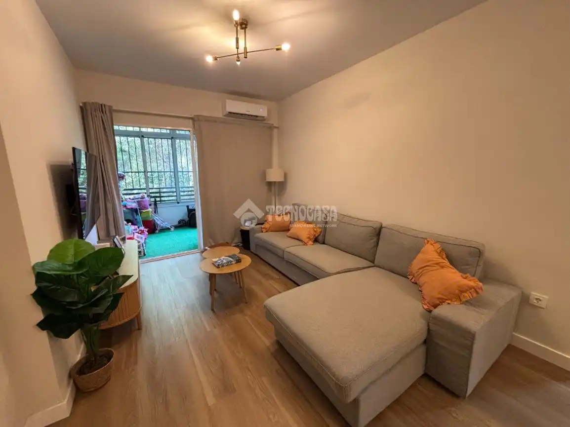 Sala de estar de Piso en venta en Málaga con Aire acondicionado, Calefacción y Parquet