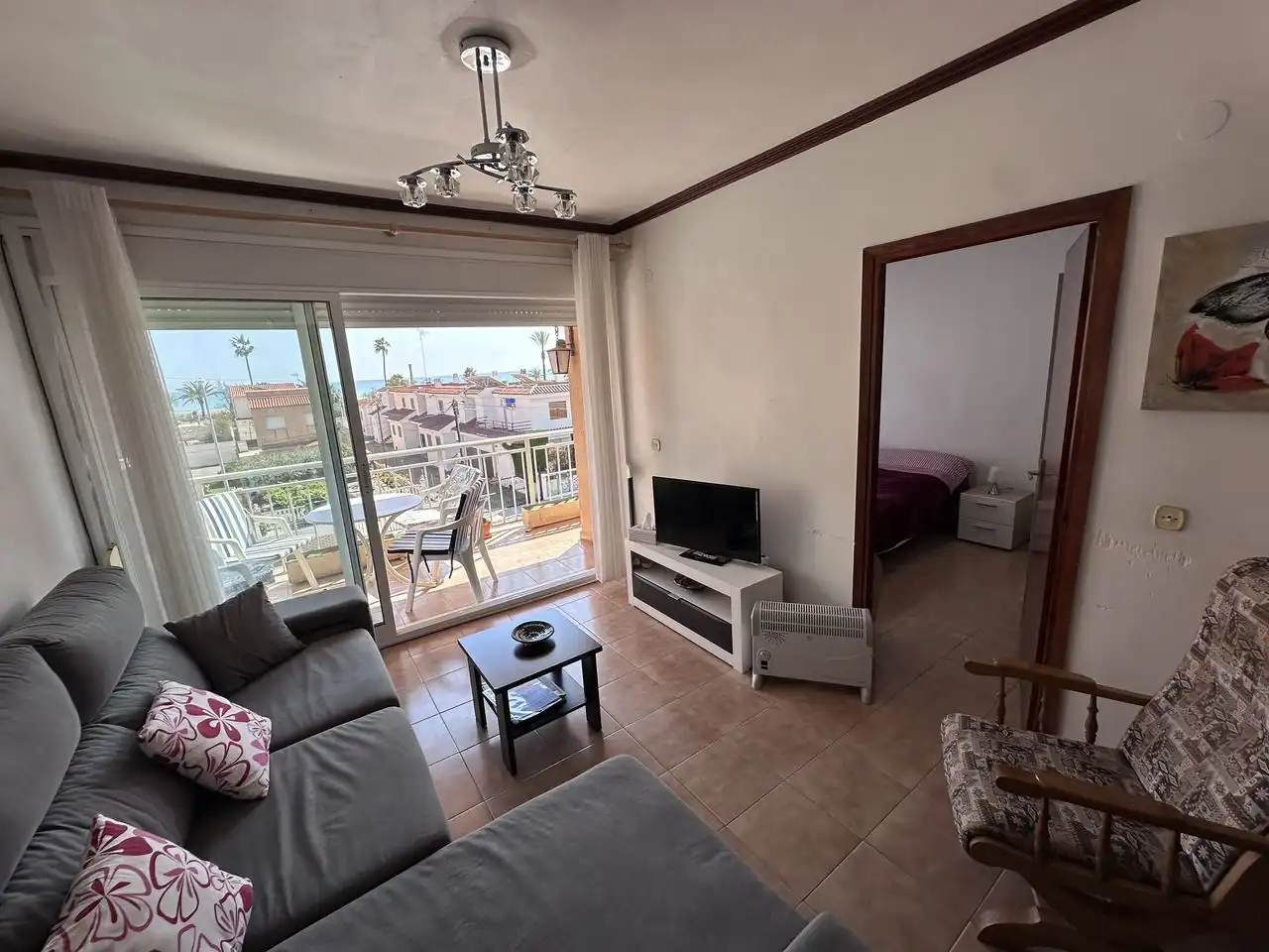Sala d'estar de Pis de lloguer en Canet d'En Berenguer