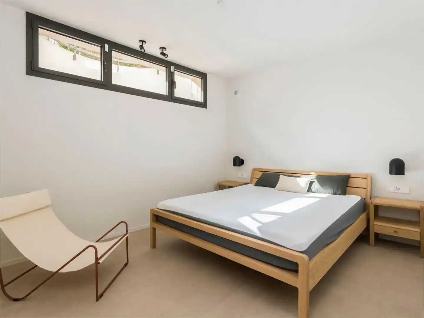 Dormitori de Casa o xalet de lloguer en Sitges amb Aire condicionat, Piscina i Balcó