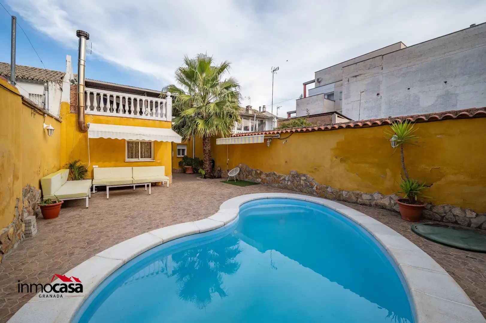 Swimming pool of Detached homes for sale in Atarfe  with Terrace and Swimming Pool