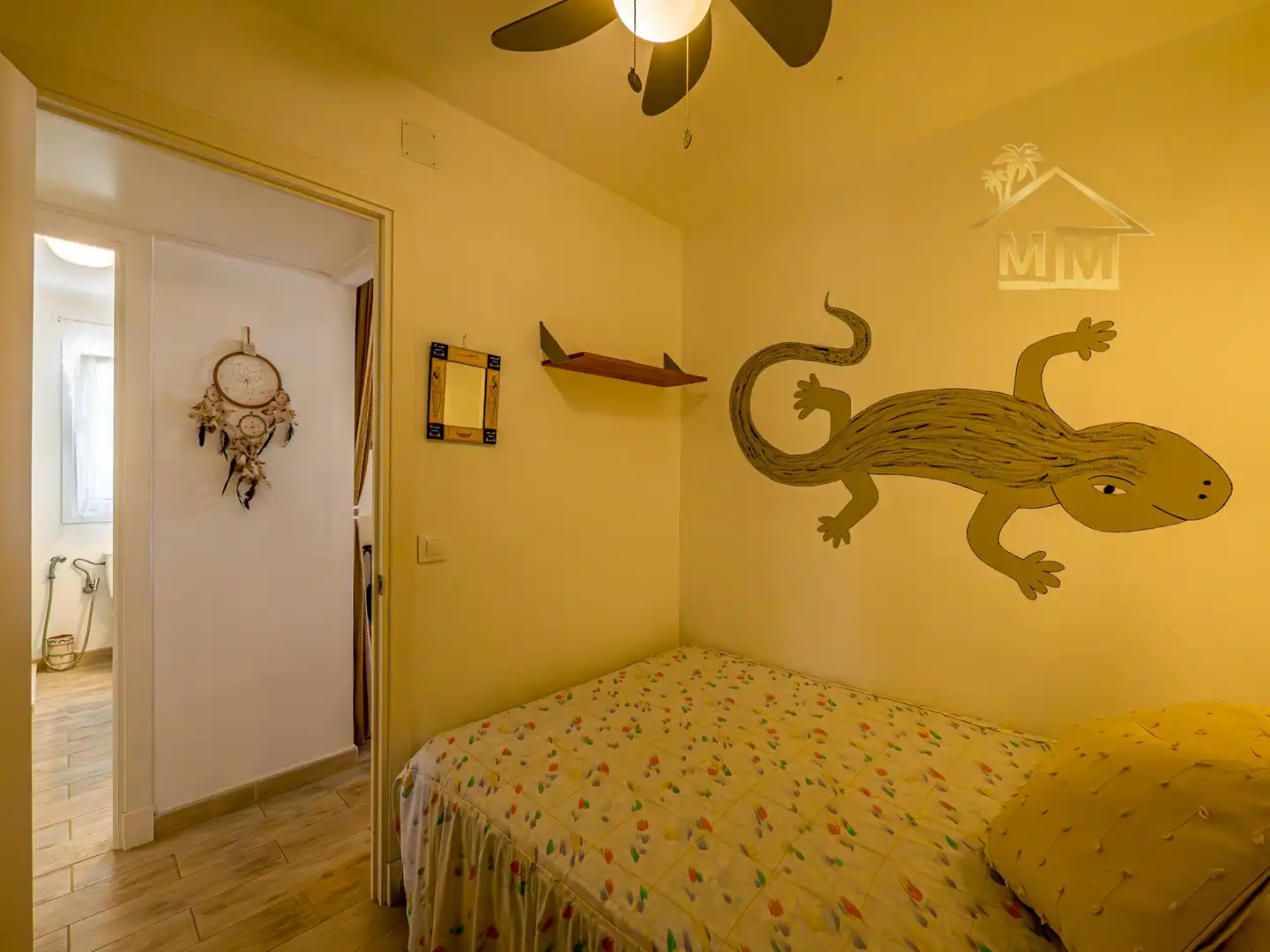 Schlafzimmer von Wohnungen zum Verkauf in Es Mercadal mit Klimaanlage, Privatgarten und Terrasse