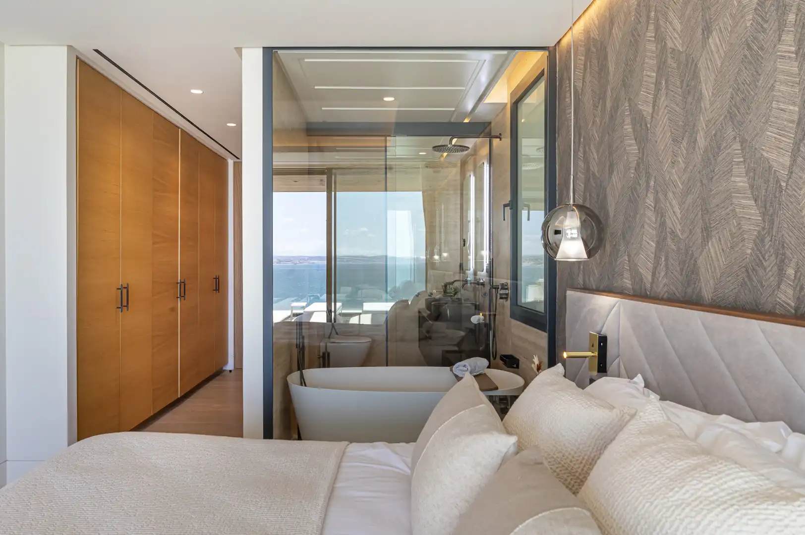 Dormitori de Apartament en venda en Estepona amb Aire condicionat, Calefacció i Terrassa