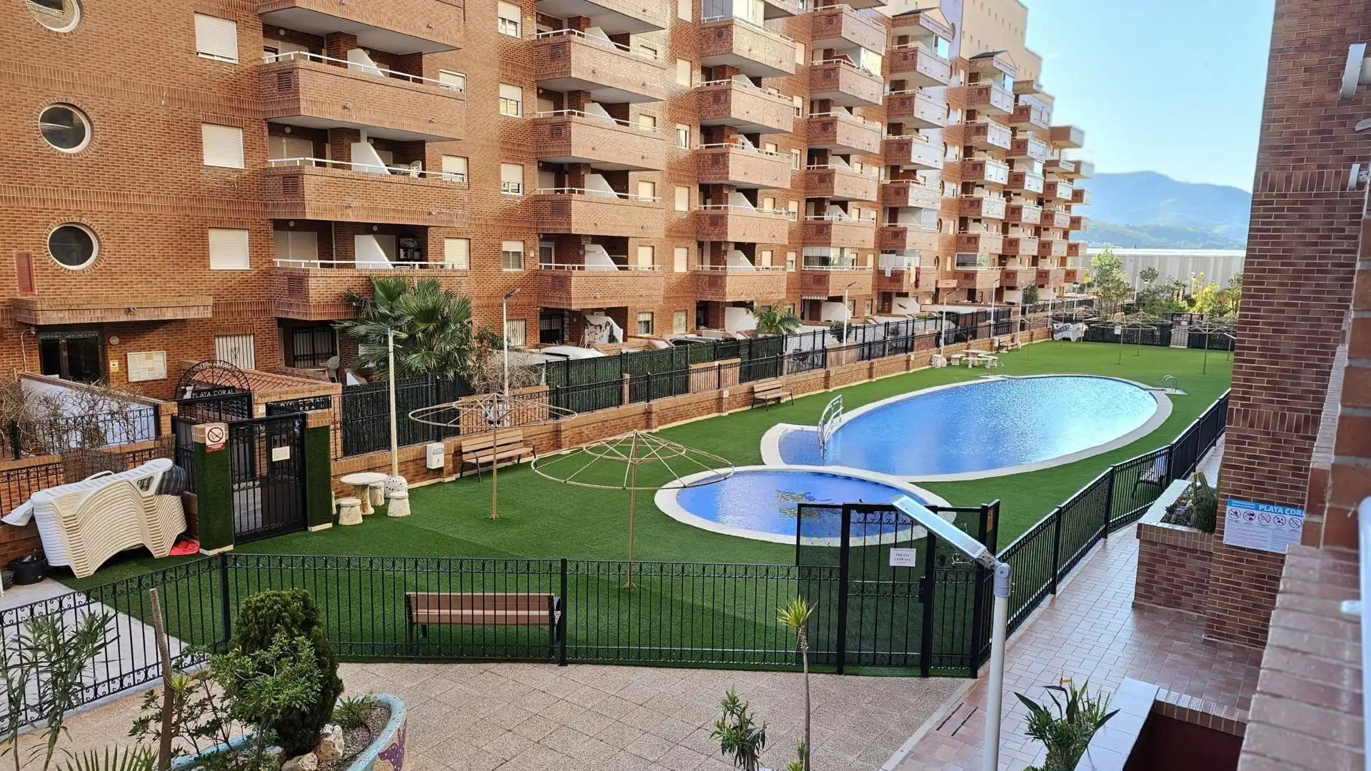 Swimming pool of Apartments for sale in Oropesa del Mar / Orpesa  with Air Conditioner, Heating and Terrace