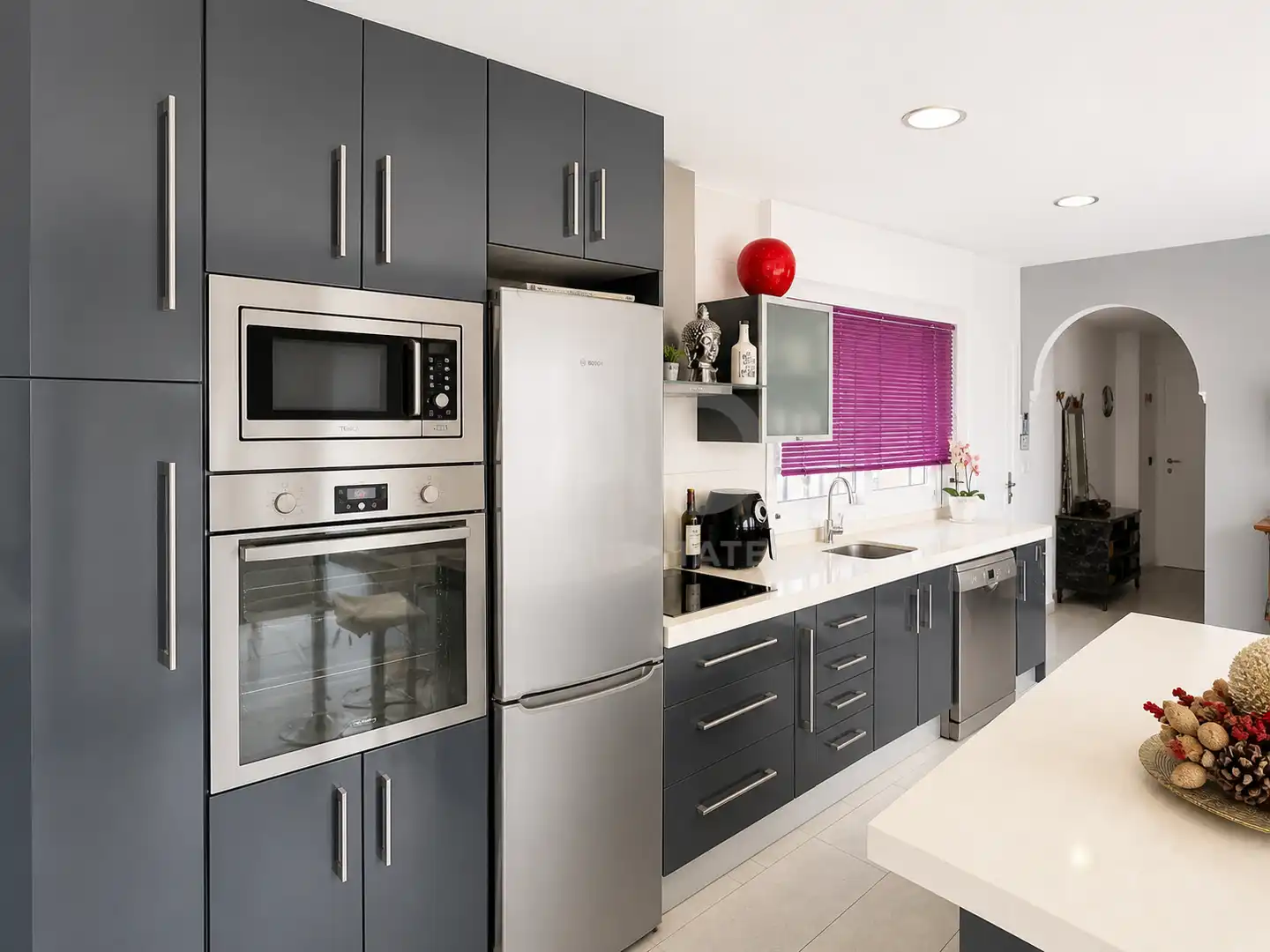 Cocina de Casa o chalet en venta en Vélez-Málaga con Aire acondicionado, Calefacción y Terraza