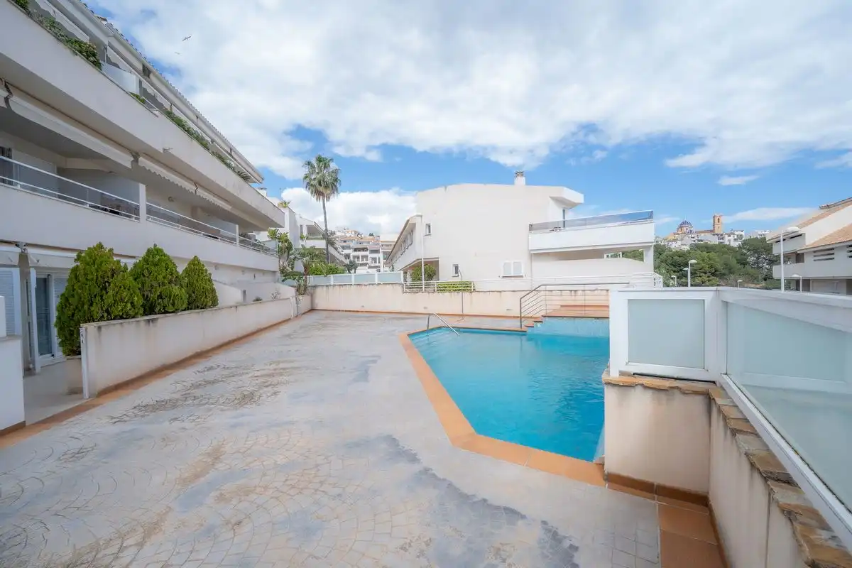 Swimming pool of Duplexes for sale in Altea  with Heating, Terrace and Swimming Pool