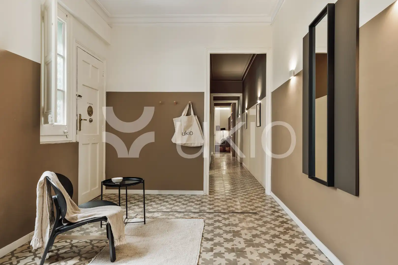 Appartement compact avec terrasse à louer à Carrer Gran de Gràcia, imagen 4