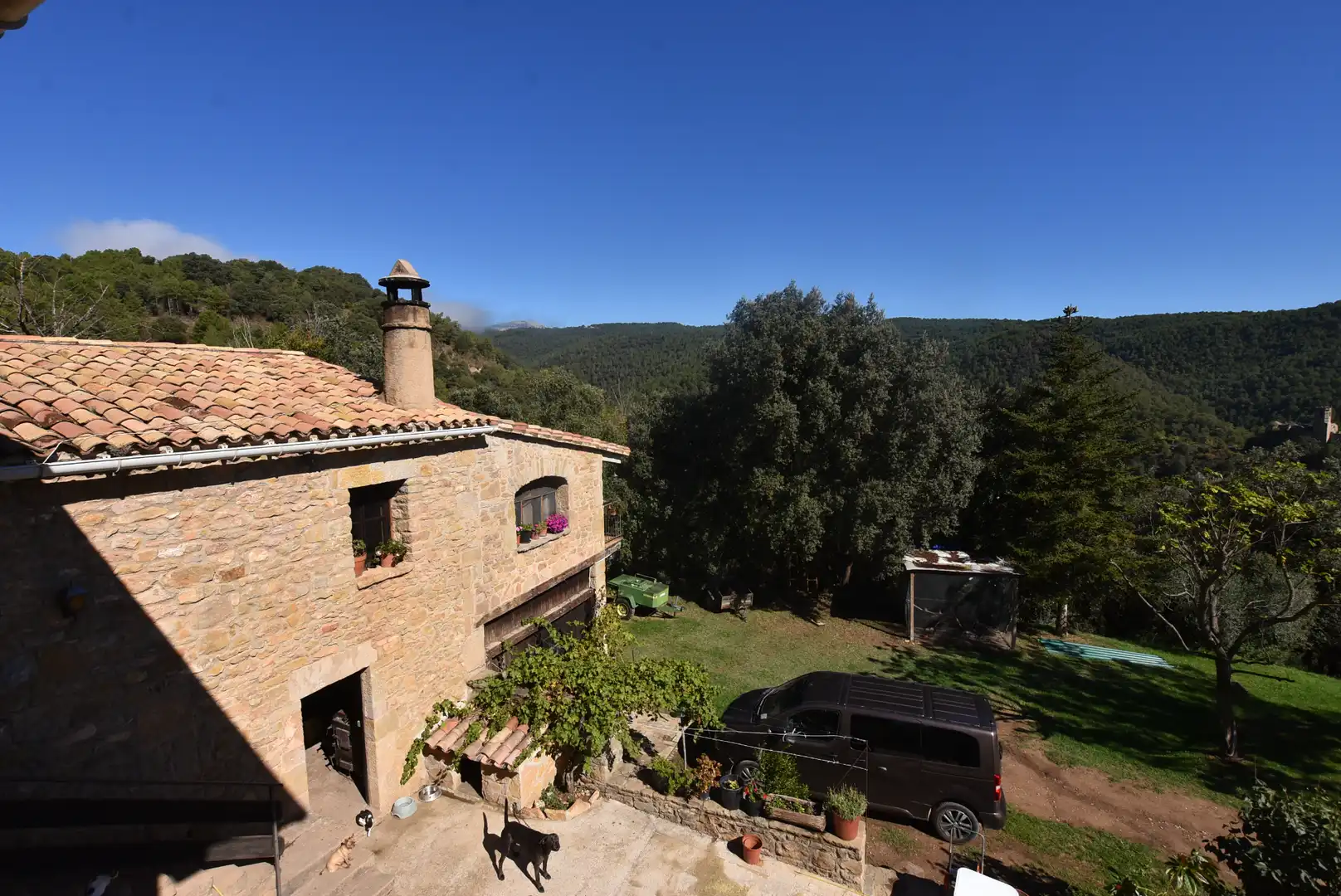Vista exterior de Finca rústica en venta en Lleida con Calefacción, Jardín privado y Terraza