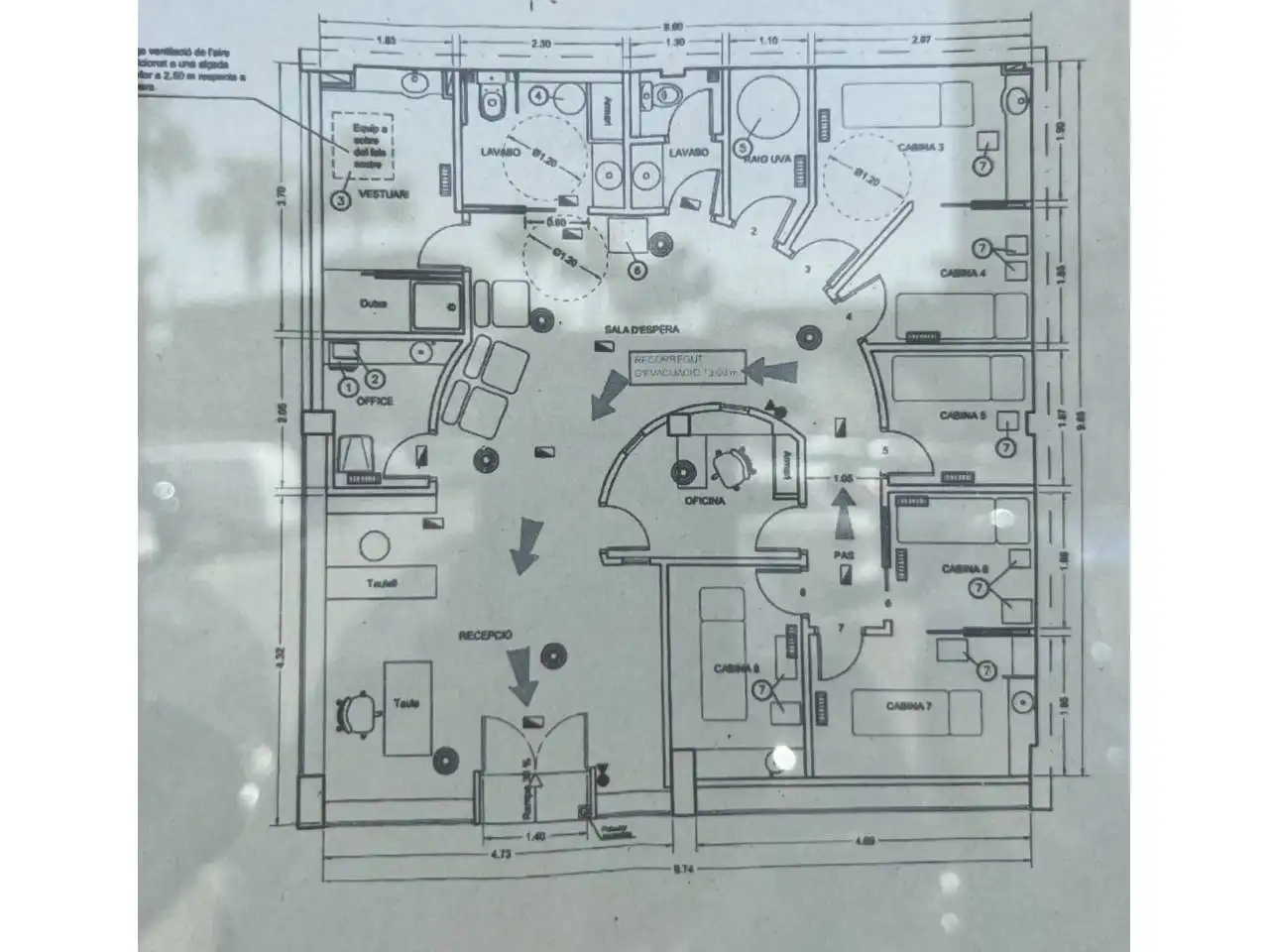 Geschaftsraum zur Miete in L'Hospitalet de Llobregat, Barcelona