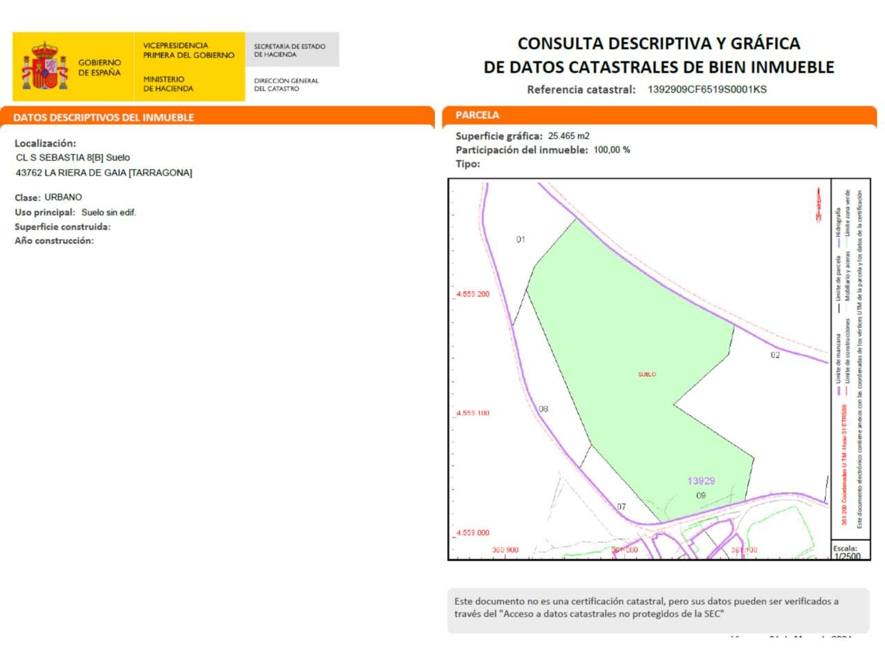 Residential for sale in La Riera de Gaià