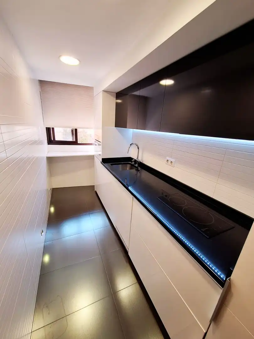 Cocina de Piso de alquiler en Madrid con Aire acondicionado, Calefacción y Parquet