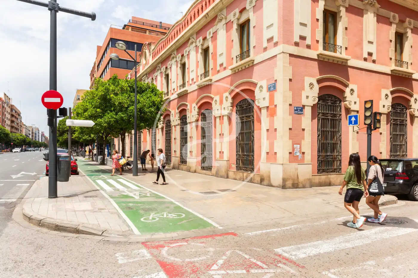 Vista exterior de Piso de alquiler en Valencia con Calefacción y Amueblado