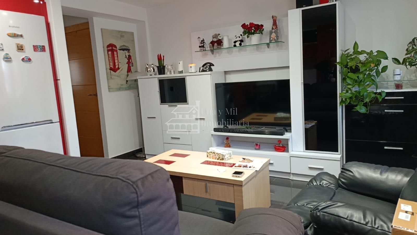 Sala d'estar de Pis en venda en Salamanca Capital amb Calefacció i Moblat