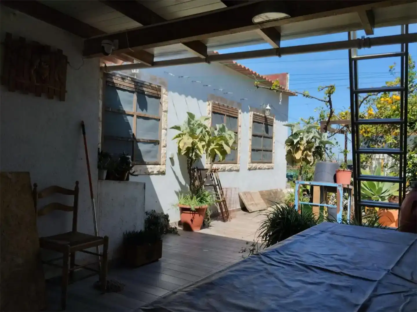Terrace of Flat for sale in Potries  with Air Conditioner, Private garden and Storage room