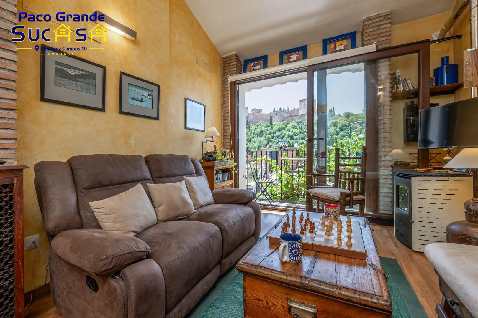 Sala d'estar de Casa o xalet en venda en Albaicín