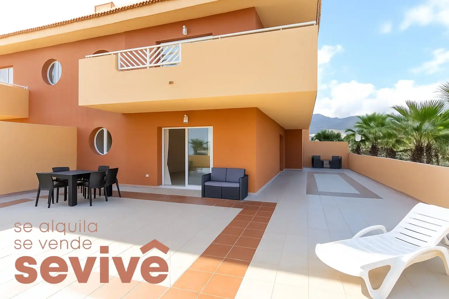 Terrace of Flat for sale in Güímar  with Terrace, Swimming Pool and Furnished