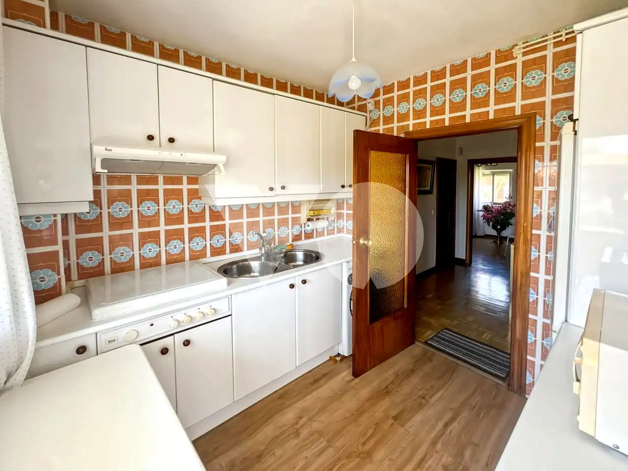 Küche von Wohnung zum Verkauf in Madrid mit Klimaanlage, Heizung und Parkett