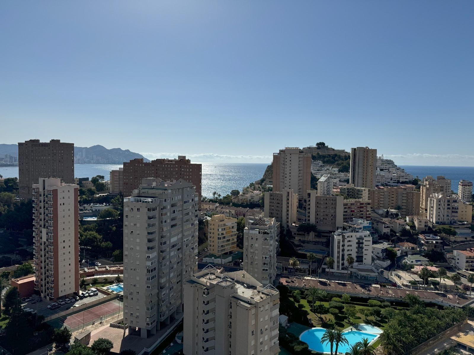 Vista exterior de Apartamento en venta en Benidorm con Aire acondicionado, Terraza y Balcón
