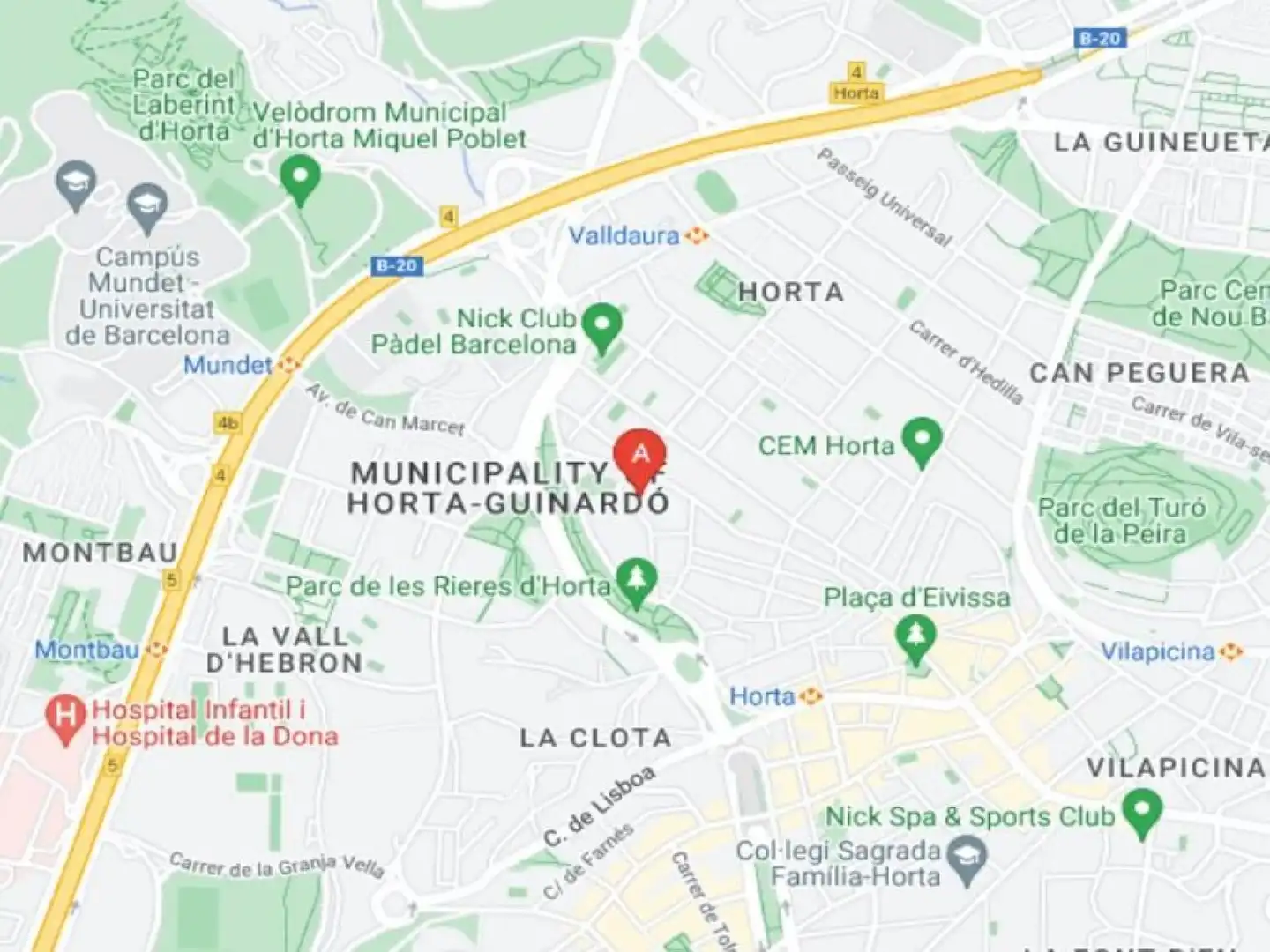 Vista exterior de Pis en venda en Barcelona