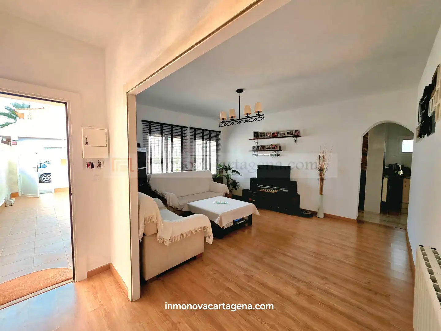 Sala de estar de Casa o chalet en venta en Cartagena con Amueblado