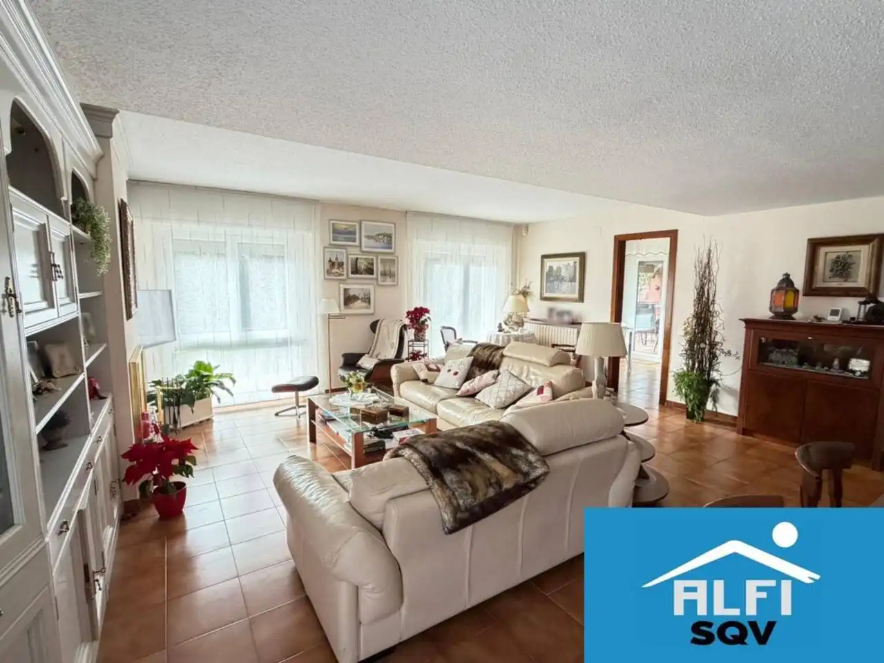 Living room of Houses for sale in Sant Quirze del Vallès  with Air Conditioner, Heating and Private garden