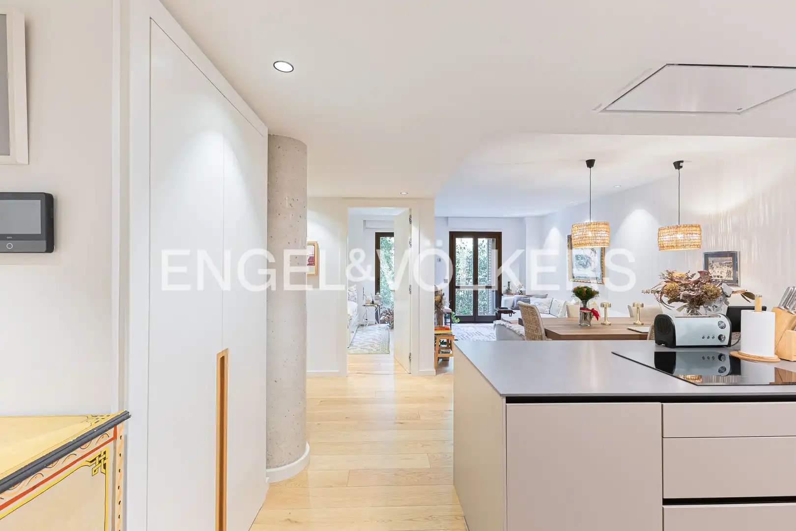 Exterior view of Flat for rent in Barcelona  with Air Conditioner, Heating and Parquet flooring