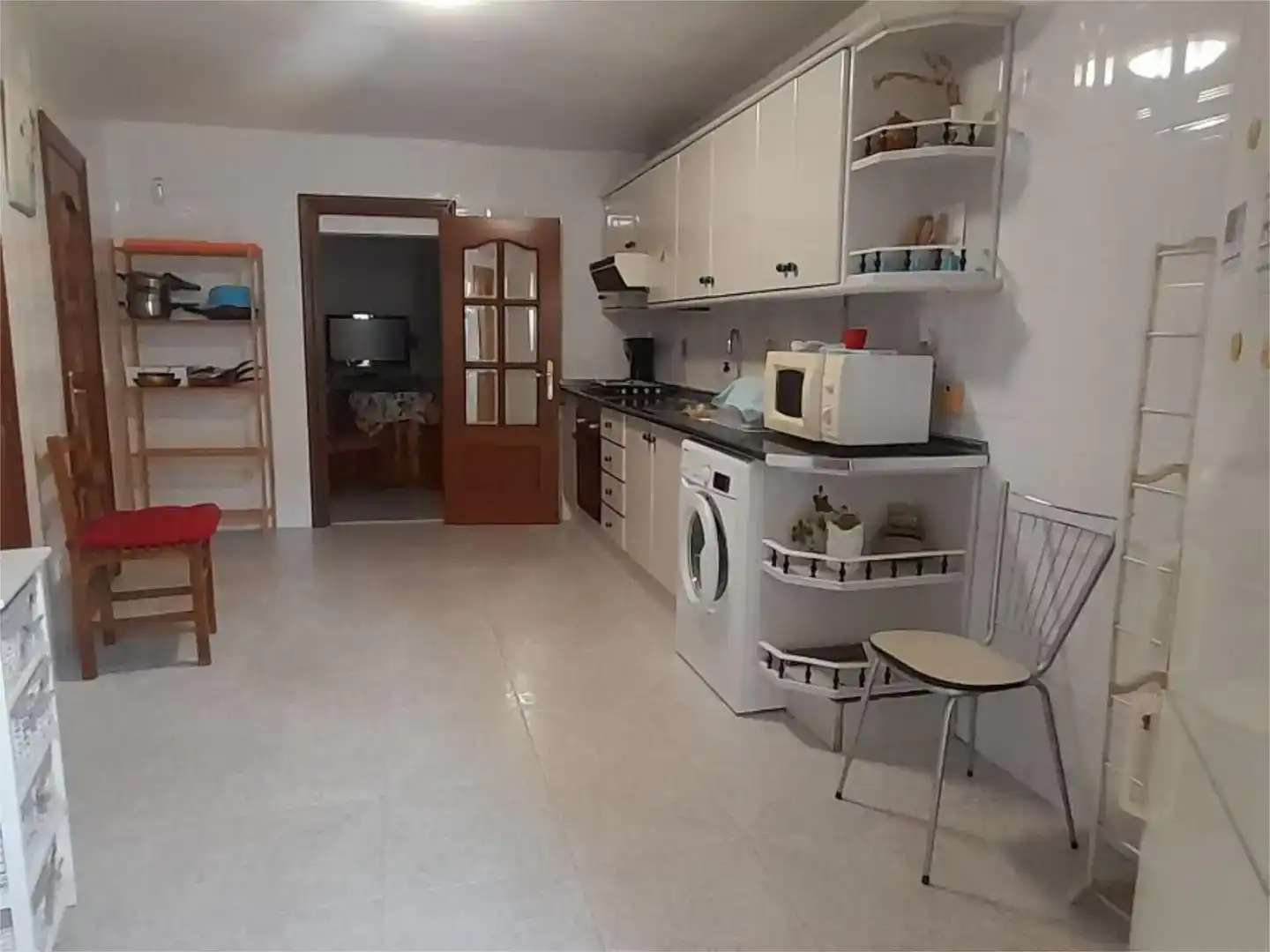 Cocina de Casa adosada en venta en Cilleros con Amueblado y Balcón