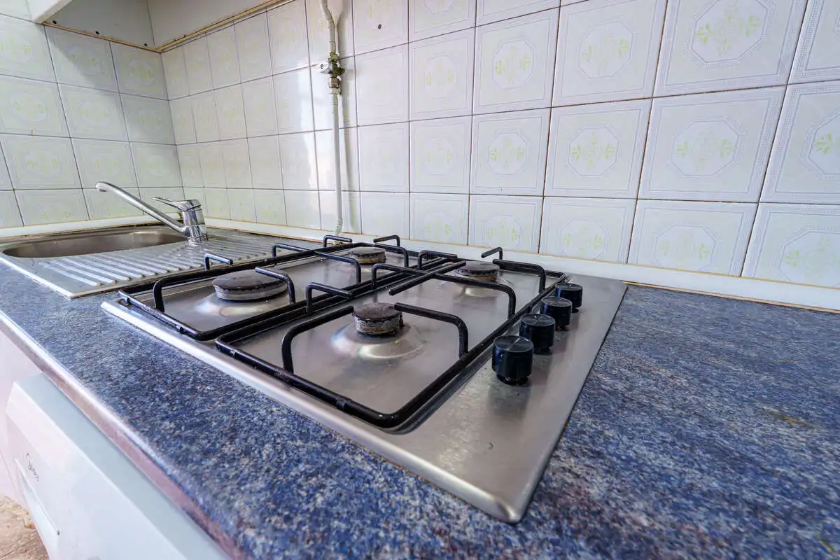 Küche von Wohnung zum Verkauf in Madrid mit Heizung, Terrasse und Ofen