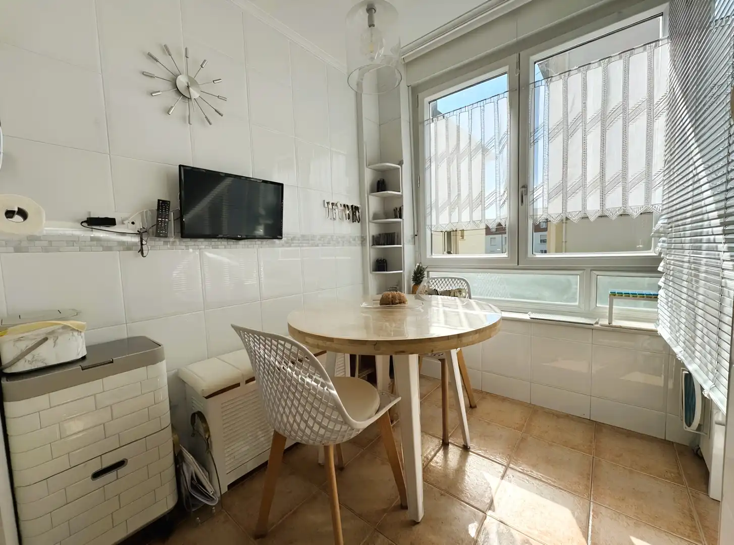 Cocina de Piso en venta en Getxo  con Calefacción, Terraza y Amueblado