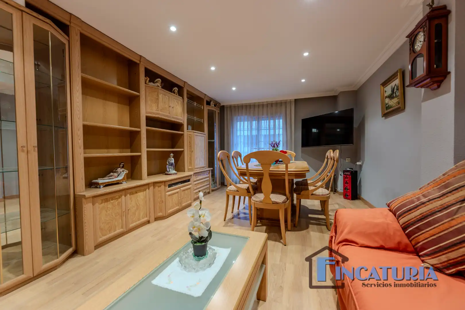 Wohnzimmer von Wohnung zum Verkauf in Mislata mit Klimaanlage, Parkett und Terrasse