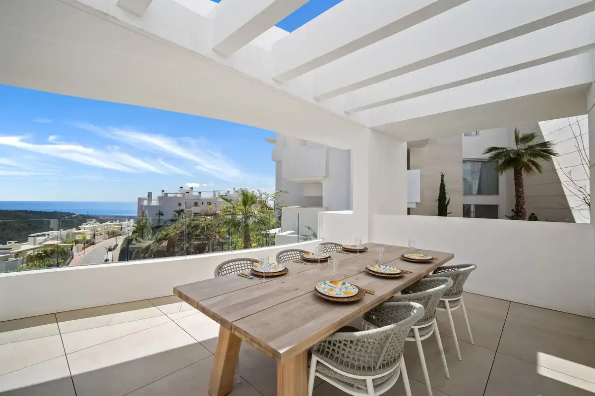 Terraza de Piso en venta en Marbella con Terraza y Piscina