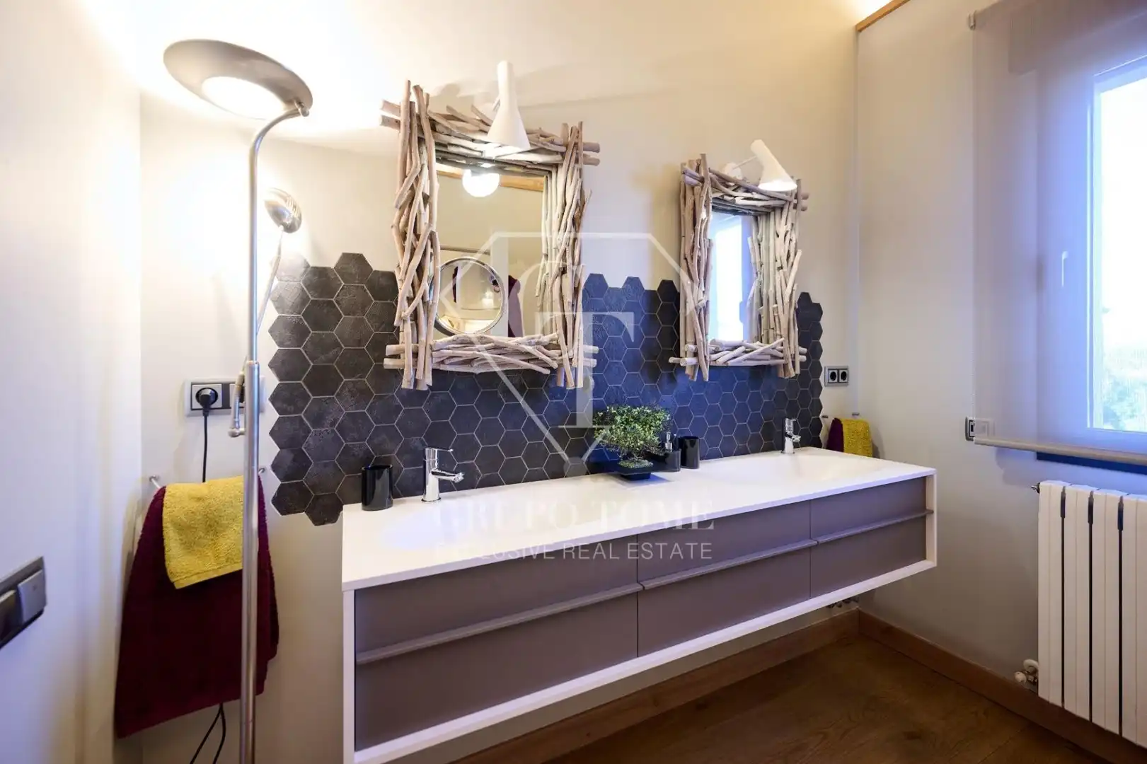 Baño de Casa o chalet en venta en Ayegui / Aiegi con Aire acondicionado, Calefacción y Jardín privado