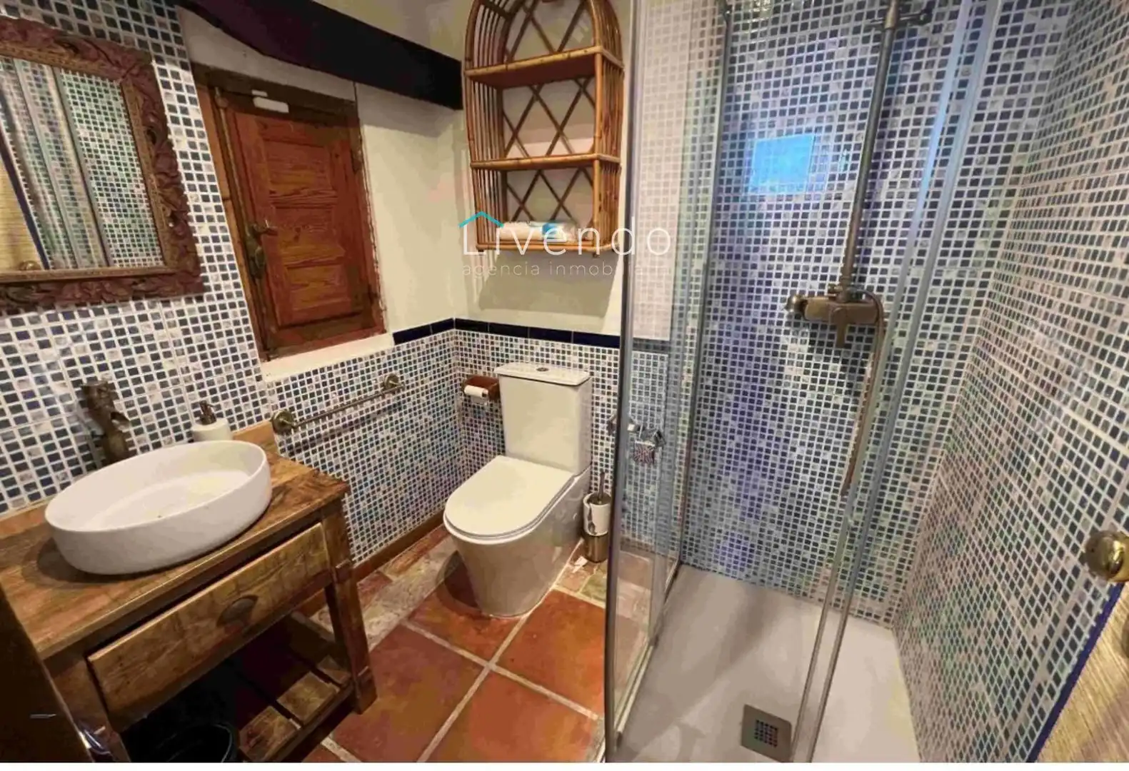 Bany de Casa o xalet en venda en Vejer de la Frontera amb Aire condicionat i Moblat