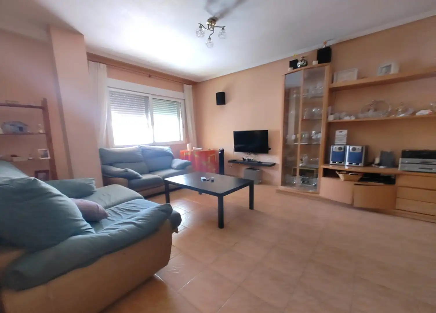 Sala d'estar de Casa adosada en venda en Las Torres de Cotillas amb Jardí privat, Terrassa i Piscina