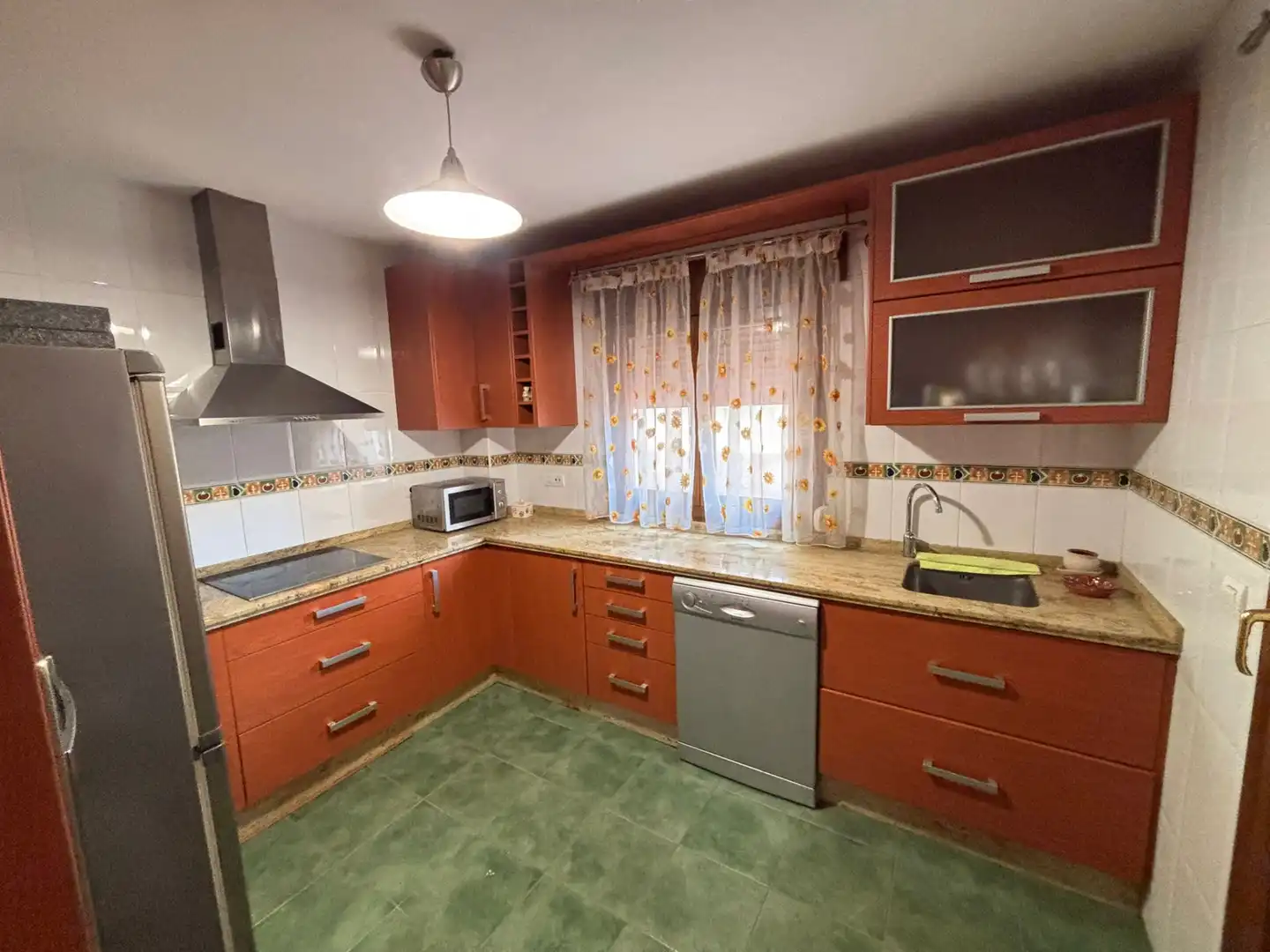 Küche von Wohnung zum Verkauf in Mérida mit Heizung, Terrasse und Möbliert