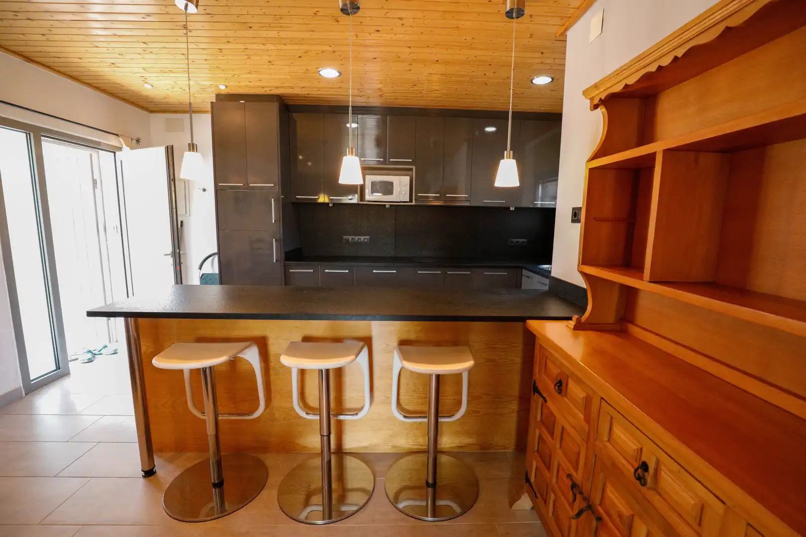 Küche von Haus oder Chalet zum Verkauf in L'Escala mit Klimaanlage, Terrasse und Möbliert
