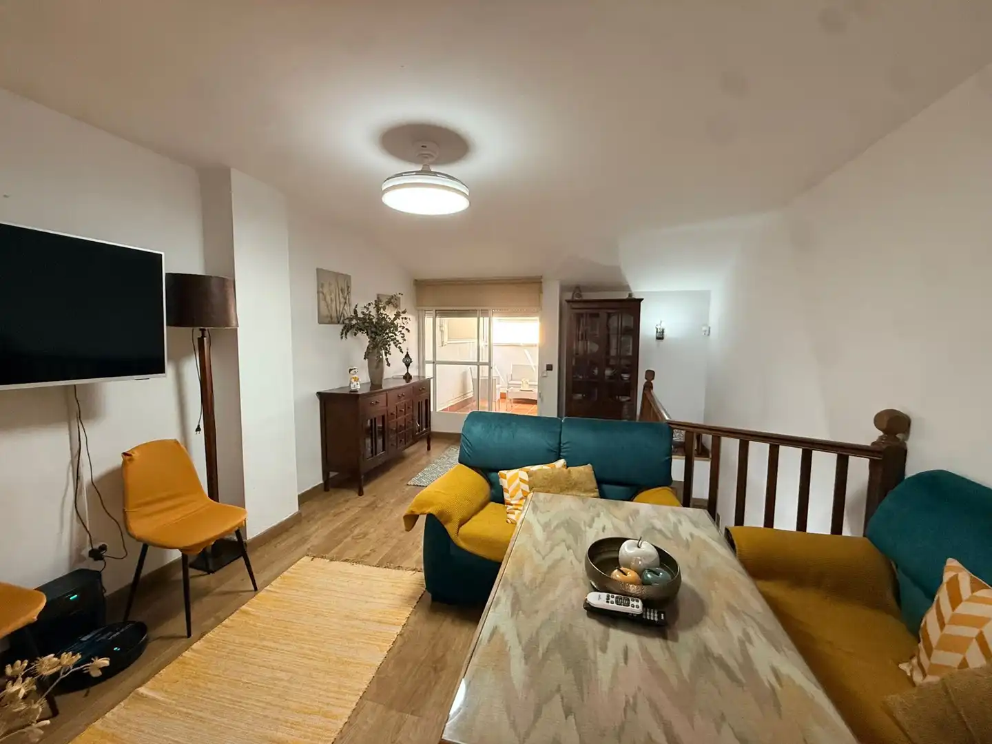 Sala de estar de Dúplex en venta en Badajoz con Aire acondicionado y Calefacción
