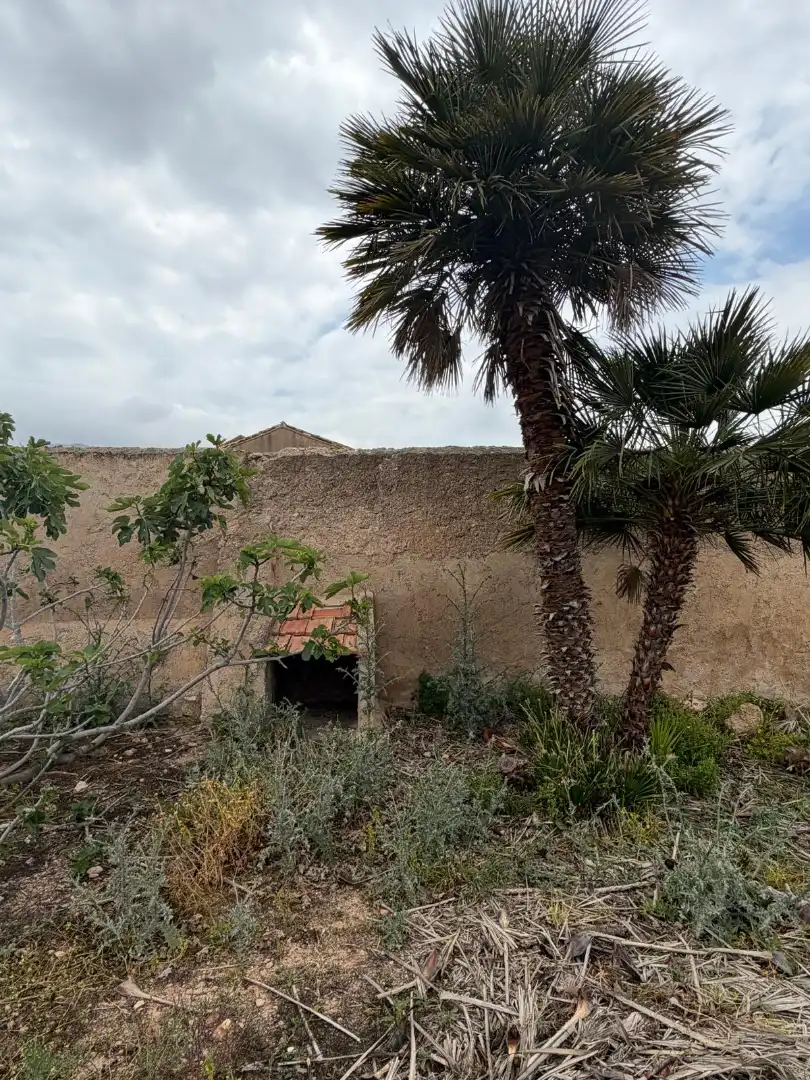Vista exterior de Finca rústica en venda en Cartagena amb Jardí privat i Traster