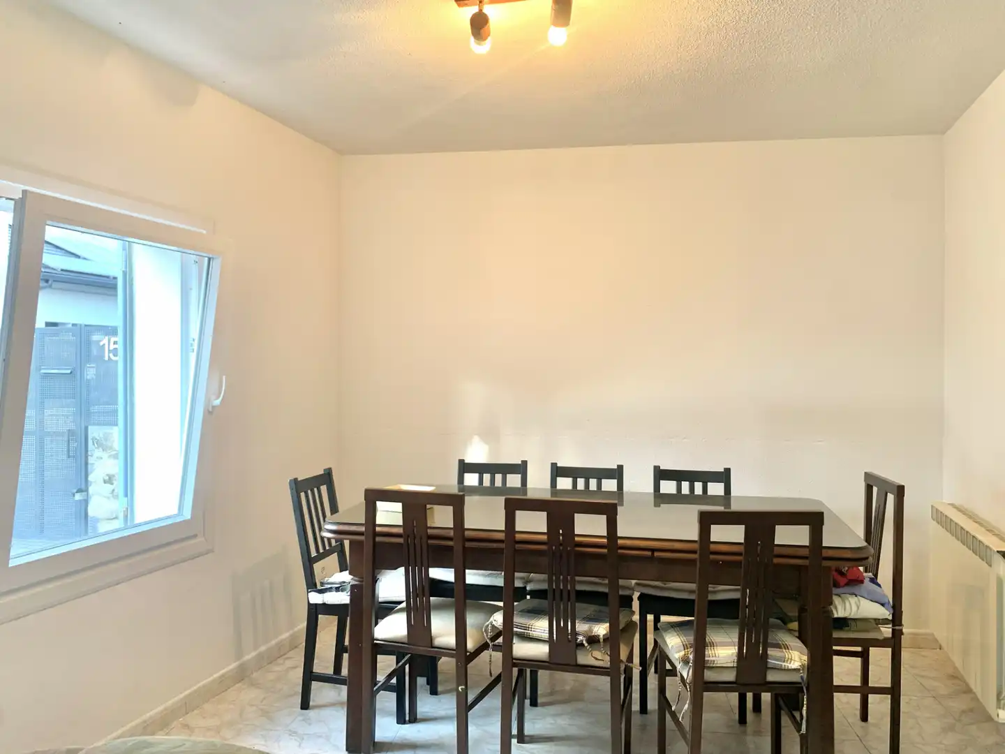 Esszimmer von Einfamilien-Reihenhaus zur Miete in Guadarrama mit Heizung, Privatgarten und Terrasse