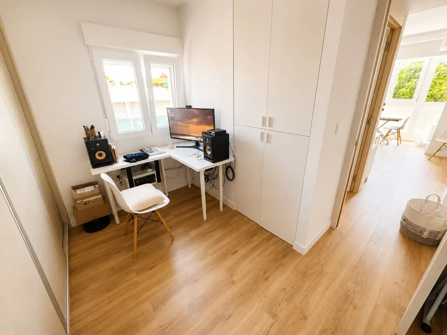 Schlafzimmer von Wohnungen zum Verkauf in Marbella mit Klimaanlage, Parkett und Möbliert