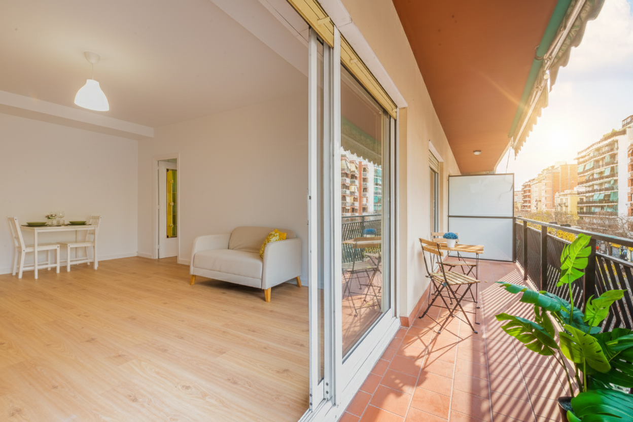 Terrassa de Pis en venda en  Barcelona Capital amb Calefacció i Balcó