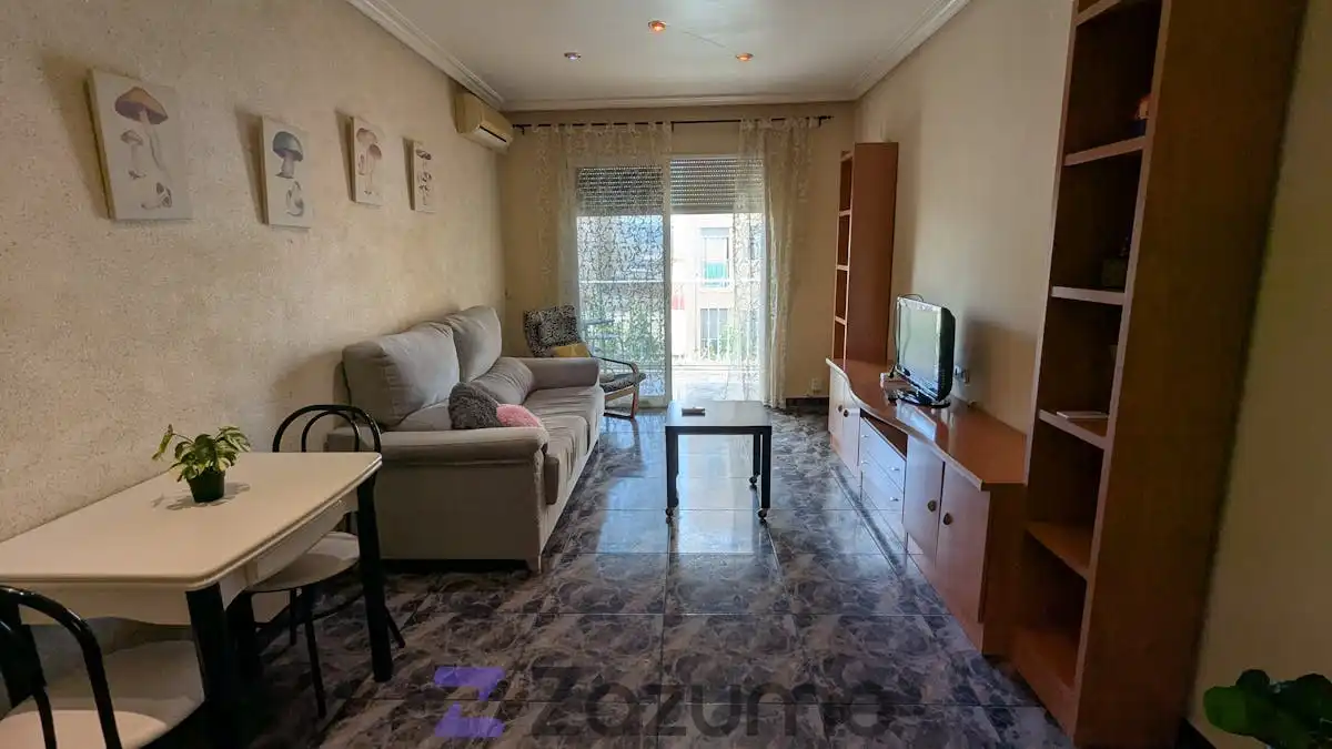 Sala de estar de Piso de alquiler en Murcia con Aire acondicionado, Calefacción y Terraza