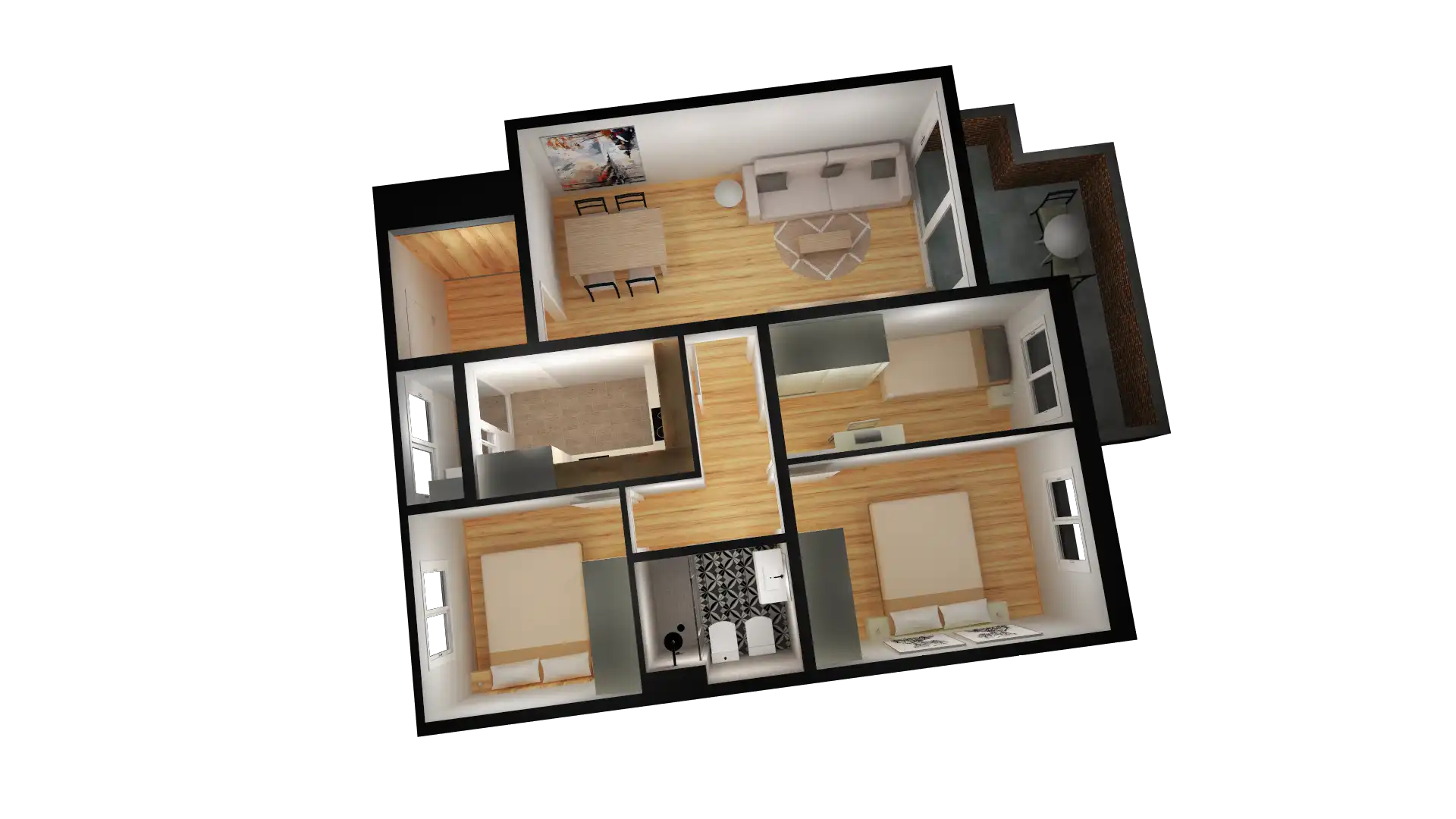 Piso en venta en Can Vidalet