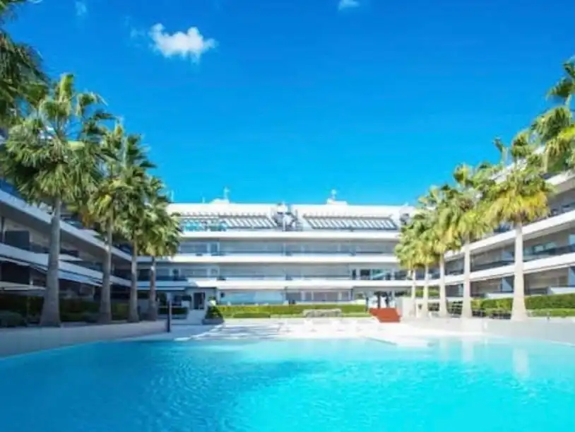 Exterior view of Flat for rent in Eivissa  with Air Conditioner, Terrace and Furnished