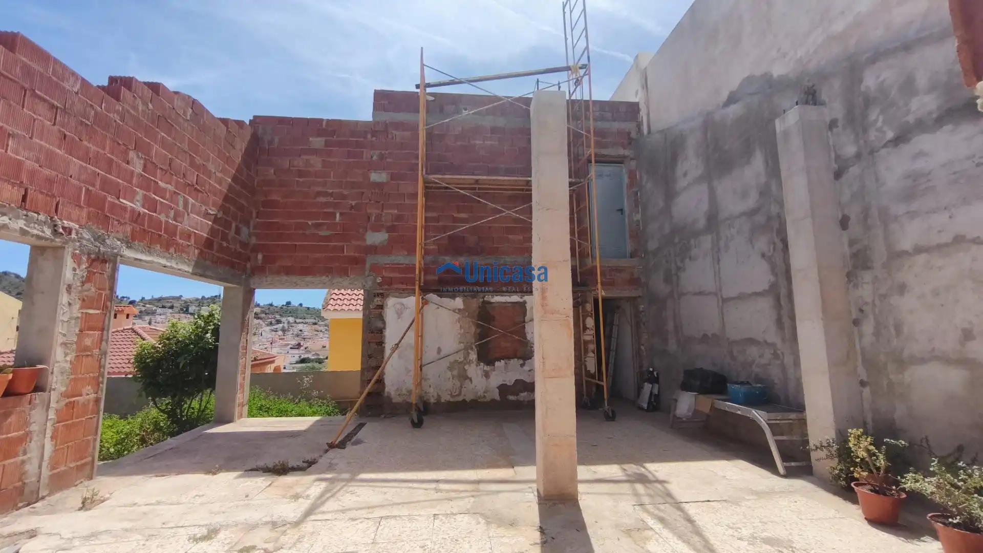 Vista exterior de Casa adosada en venda en Málaga
